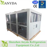 20 tonna 25 HP. Antikorozif Tiatanyum Evaporator Anodizing elektroplating havo sovutilgan sovutgich